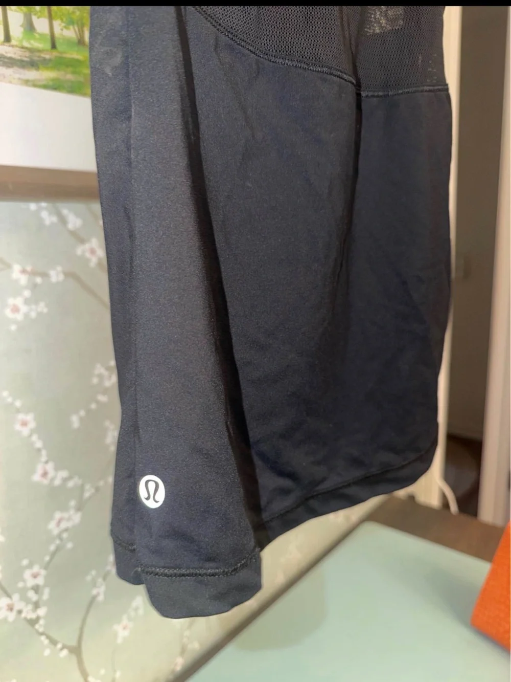 Lululemon Black Mesh Tank